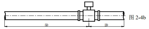 dn80电磁流量计直管段安装位置图