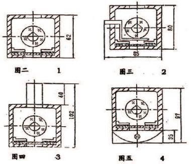 高压玻璃管液位计外形尺寸图