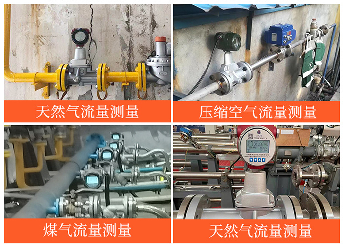 旋进旋涡流量计现场使用图