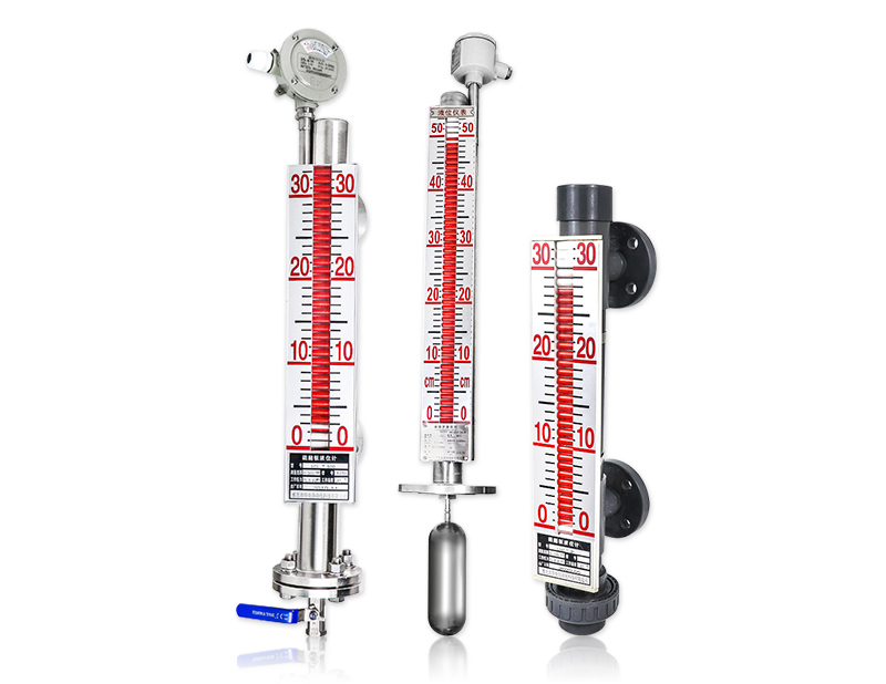 耐酸碱磁翻板液位计